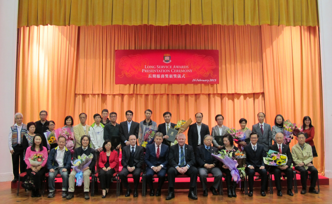 40-year and 35-year Long Service Award recipients