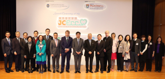 Group photo of guests attending the Launch Ceremony.