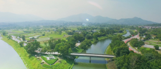 The first 4K drone video illustrating the multiple functions of rivers in Hong Kong is screened at the Ceremony.