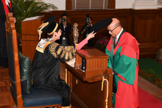 Dr David Sin Wai Kin, Doctor of Social Sciences honoris causa 
 